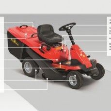 WolfGarten EXPERT Aufsitzmäher Scooter Pro Alles für Garten