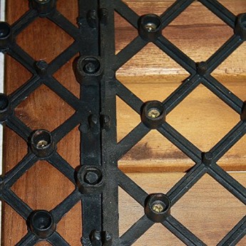 SAM® Sparset: Akazienholz Balkon Terrasse Bodenfliese 01 Holzfliese 33