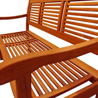 XXS® Gartenbank Cordoba, aus Akazie-Holz massiv, 3 Sitzer, 150 cm